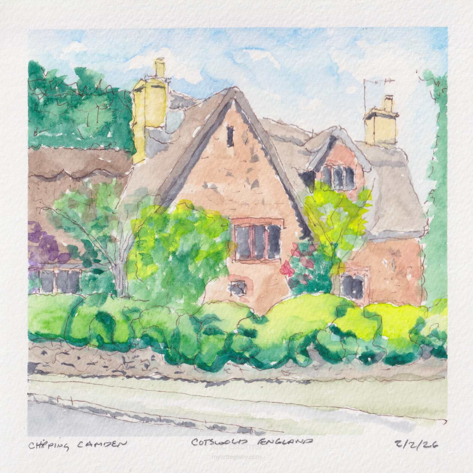 The Cottage Behind the Hedge