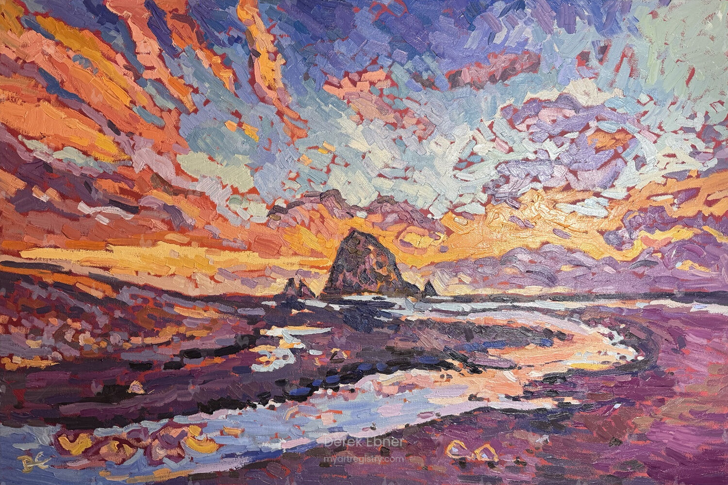 Pink Sunset at Cannon Beach #971588