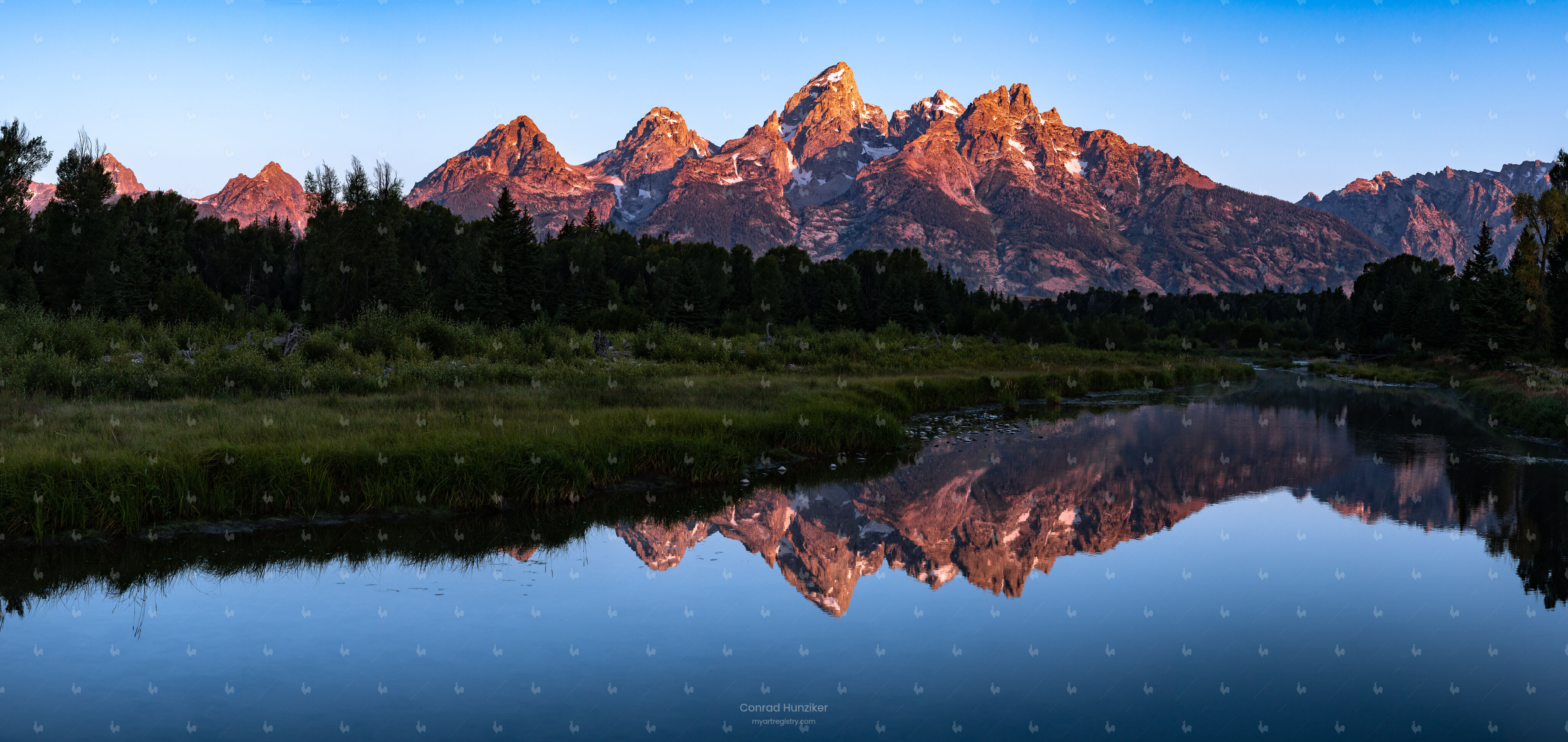 Tetons Reflection