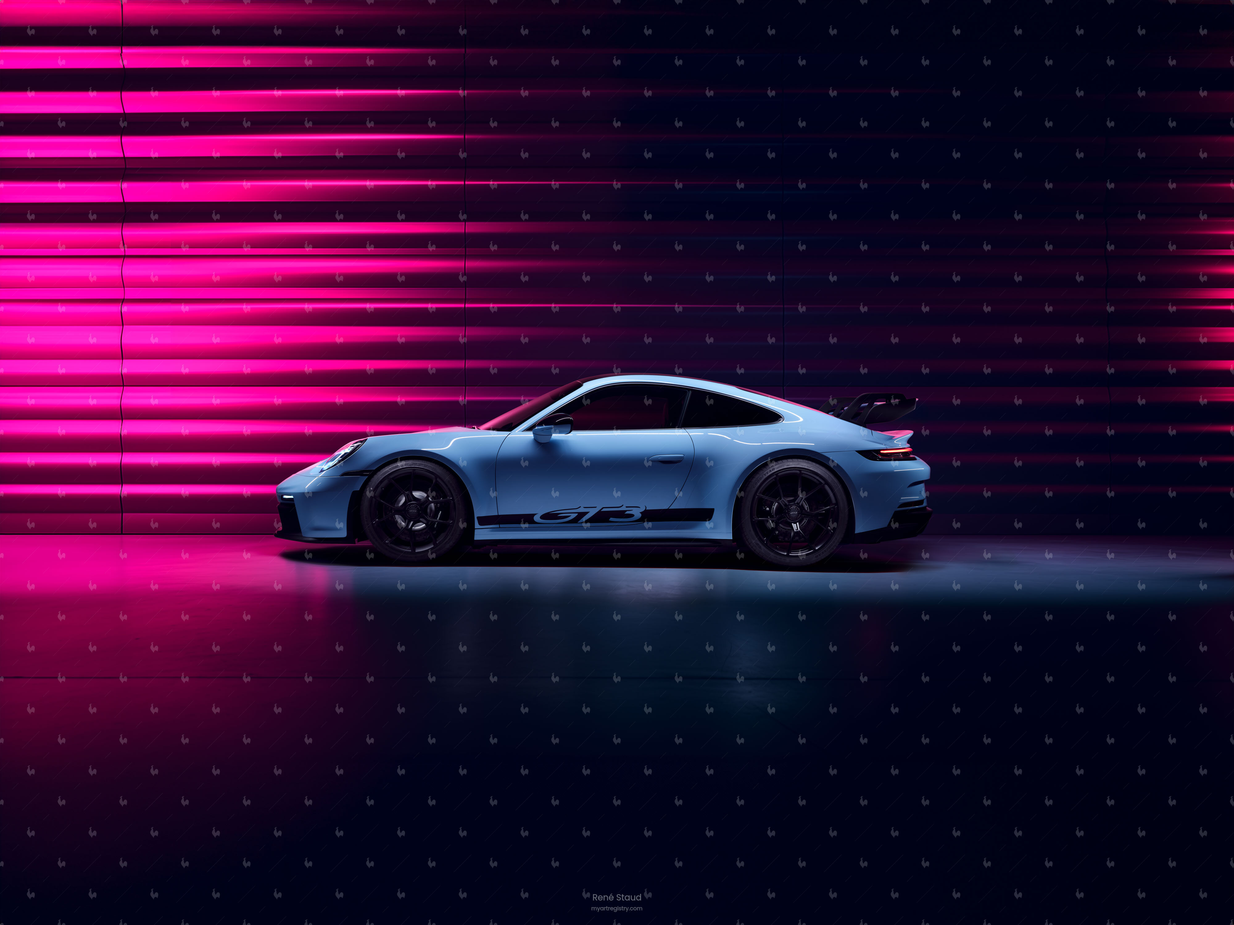 Porsche 911 GT3 Gulf Blue