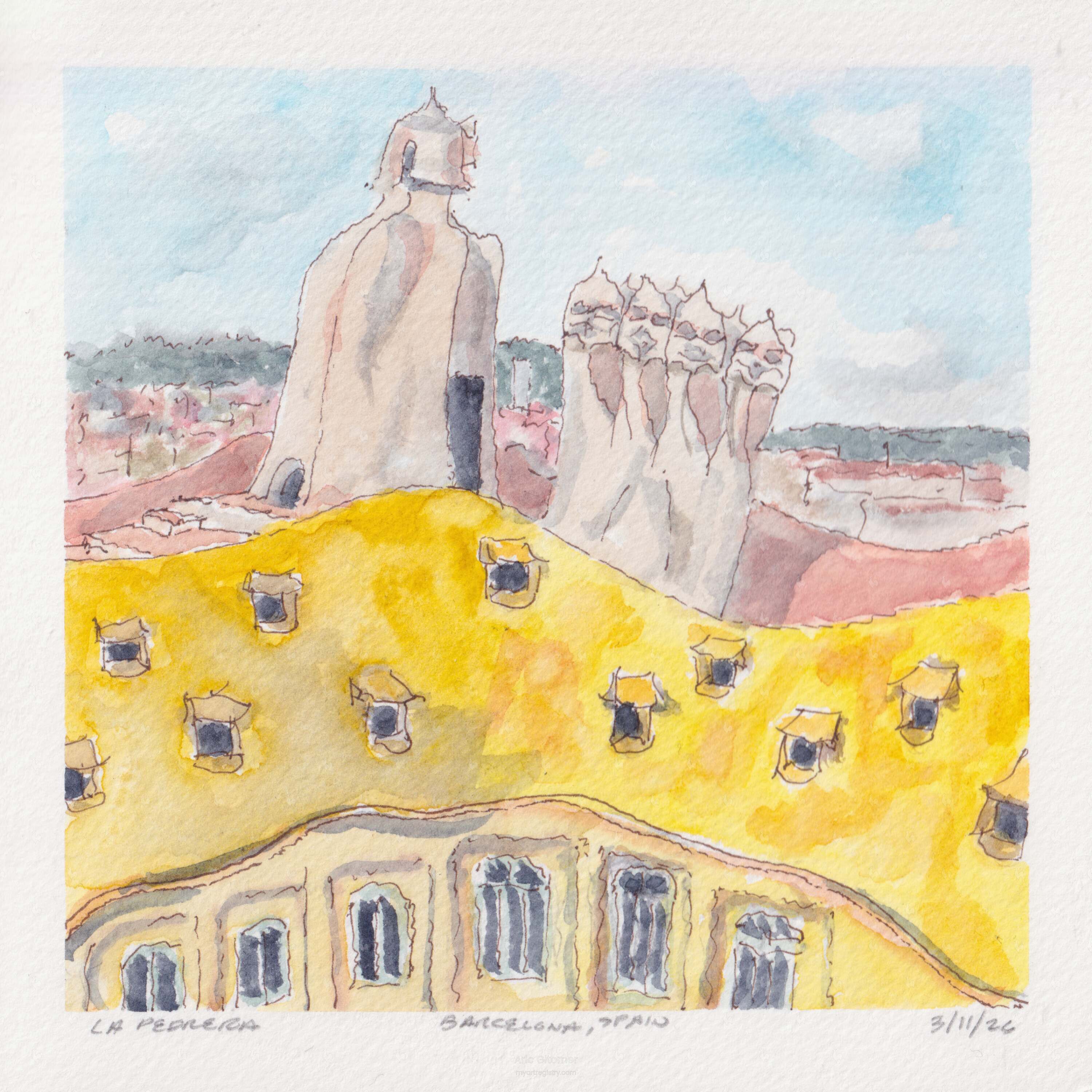 Above the Yellow Roof