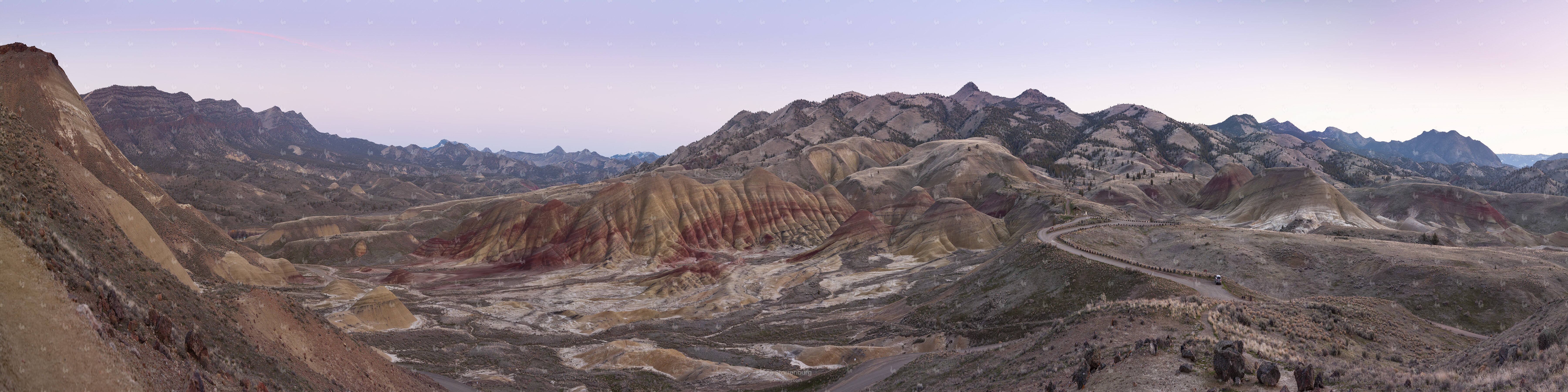 Painted Hills, John Day Fossil Beds, Oregon