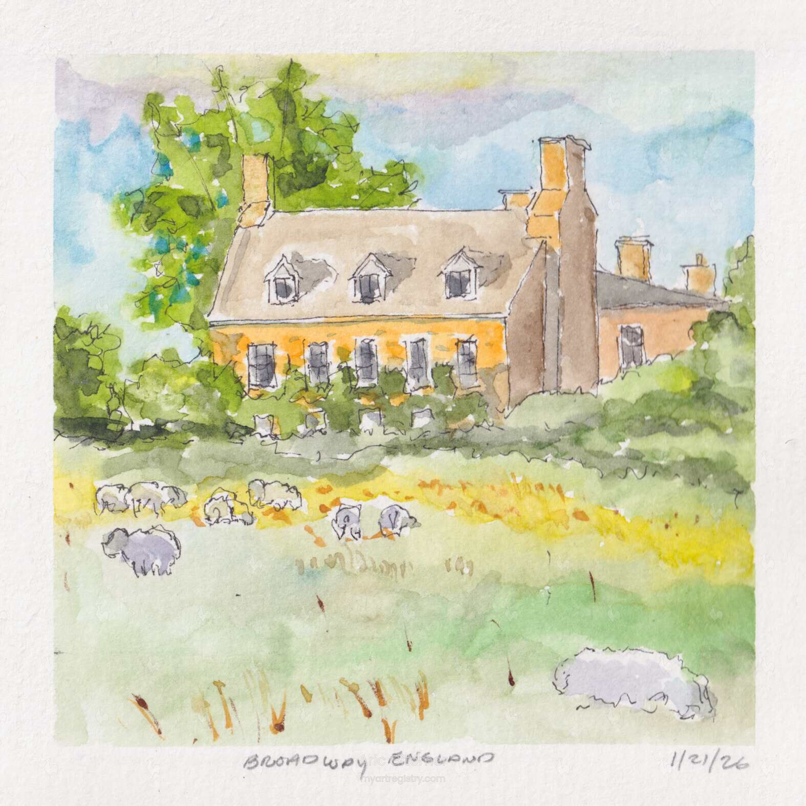 Below the Manor House