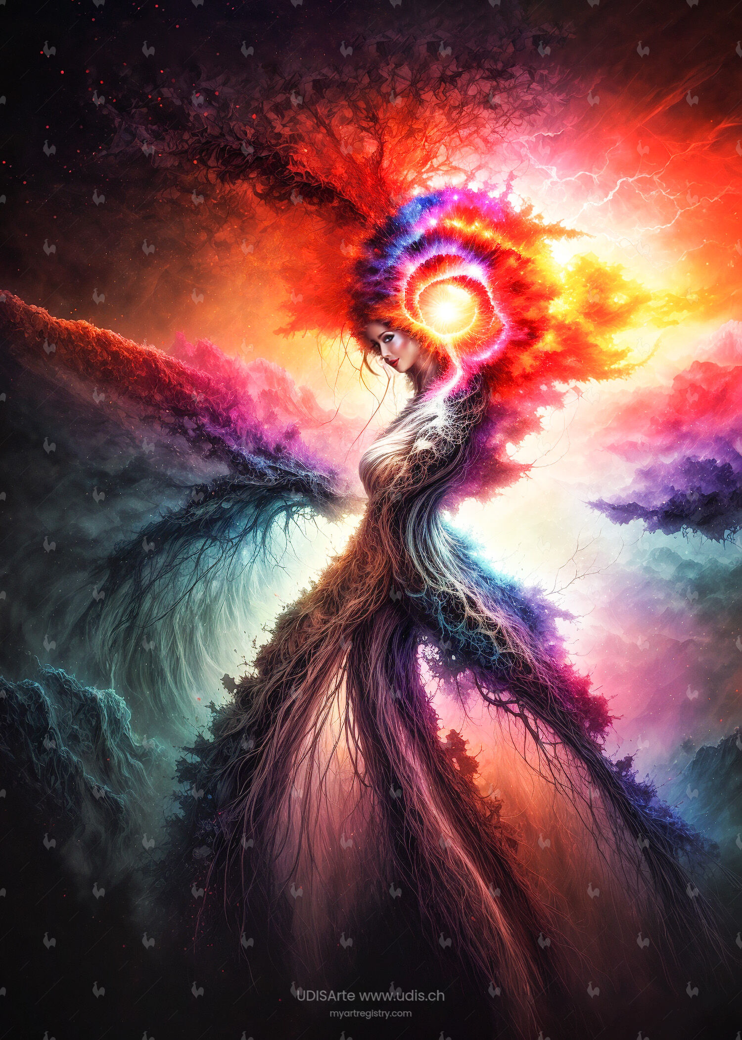 Female Fractal Diffusion 5