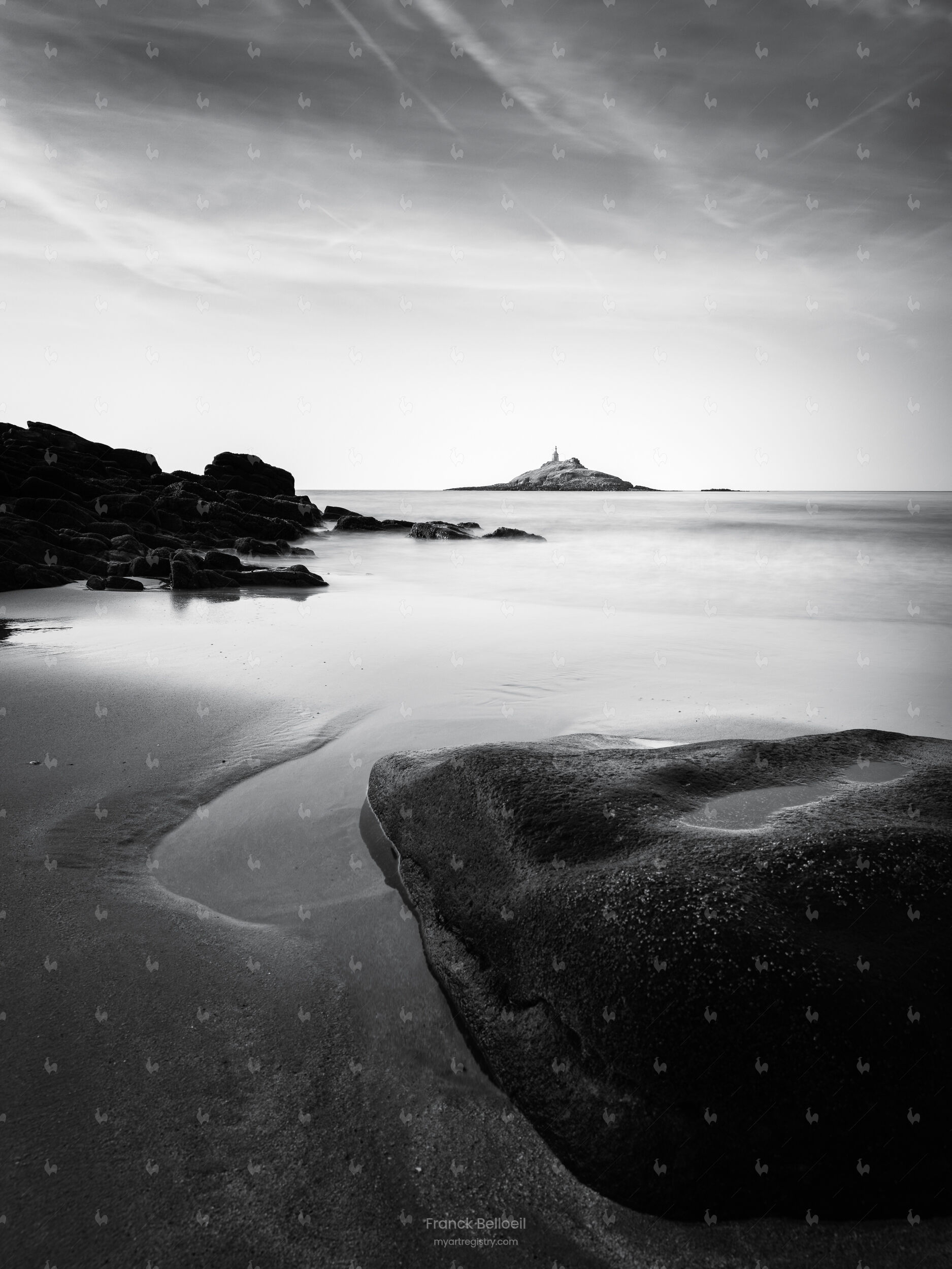 Ilot Saint-Michel, Erquy. Study n°8. June 2025