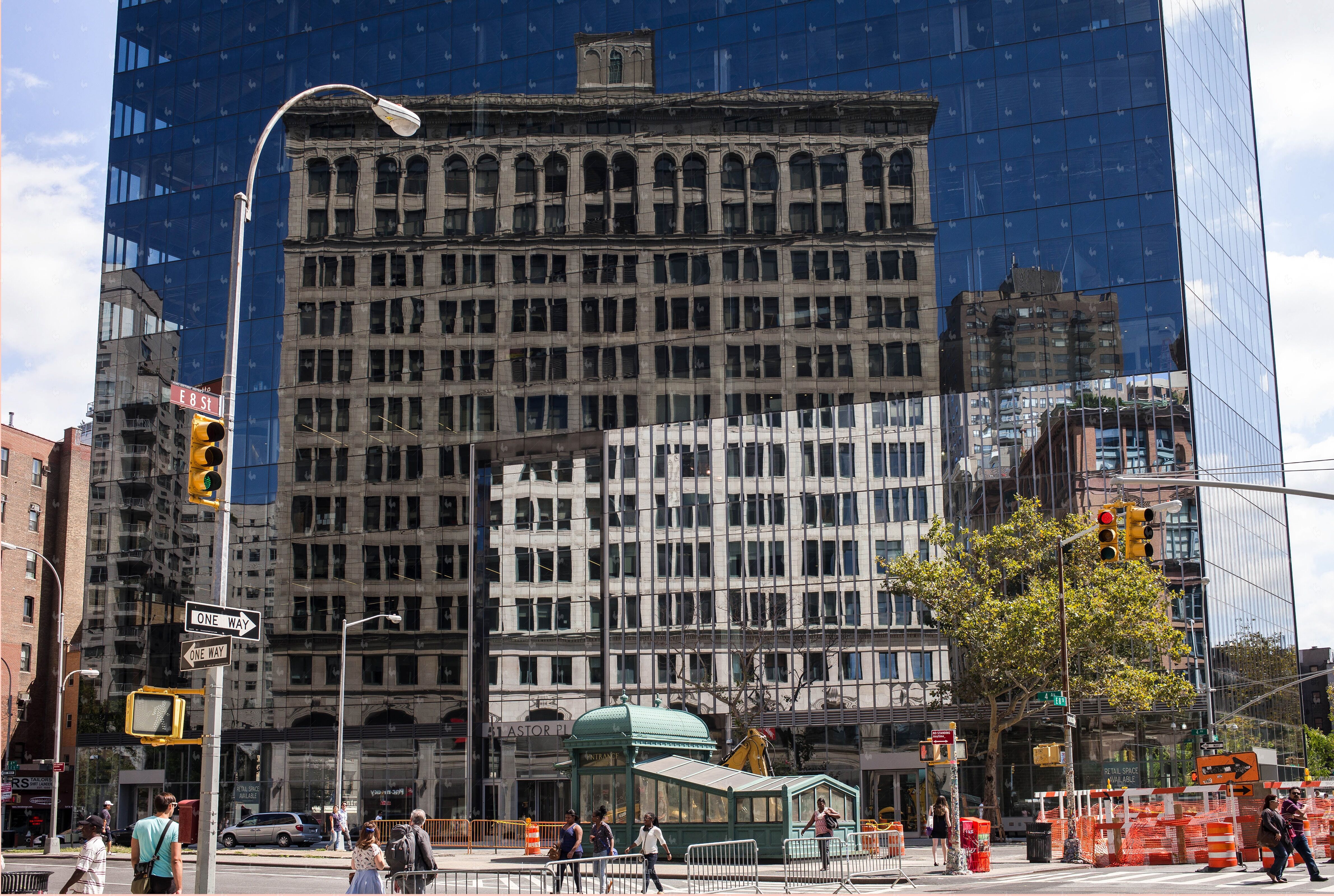 Astor Place New York City