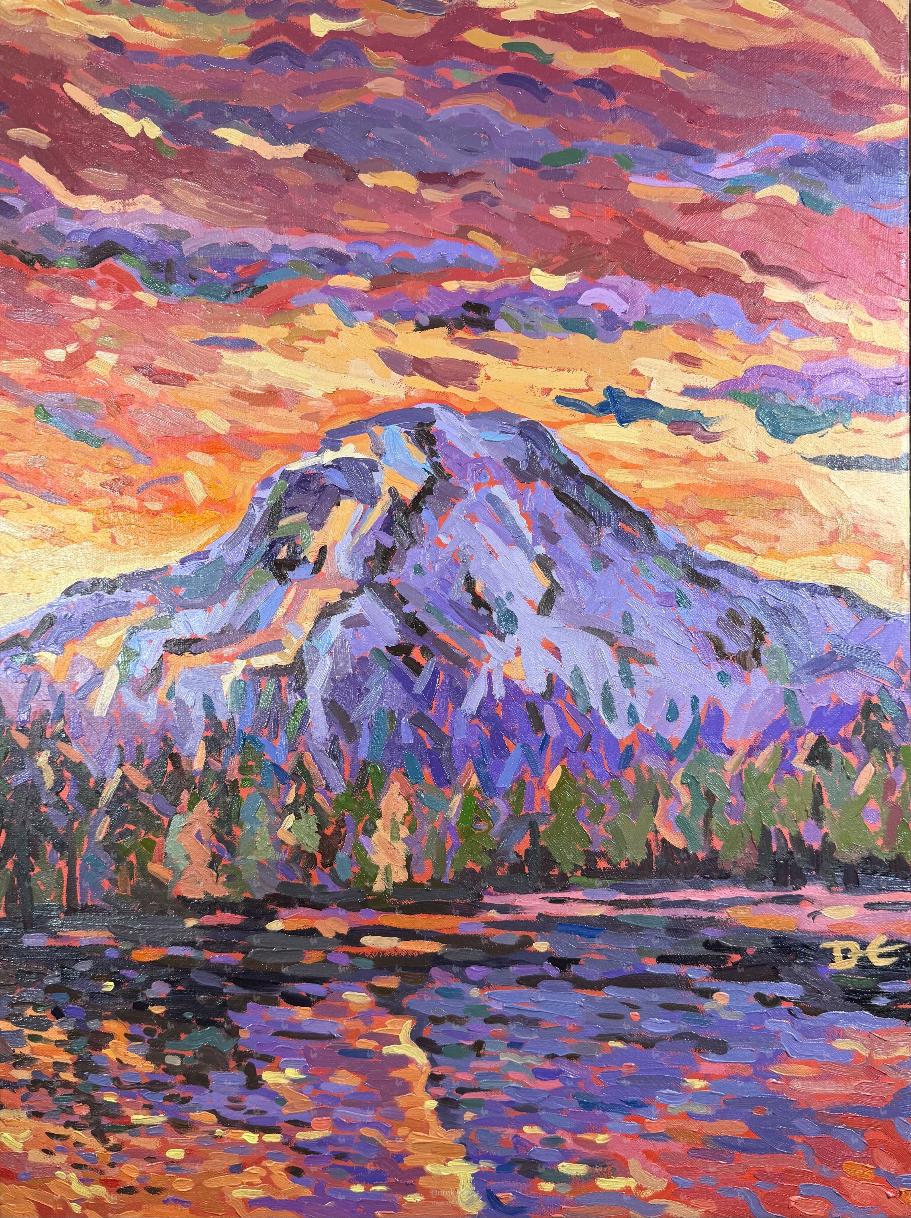 Beautiful Sunset at Mount Bachelor #946,734