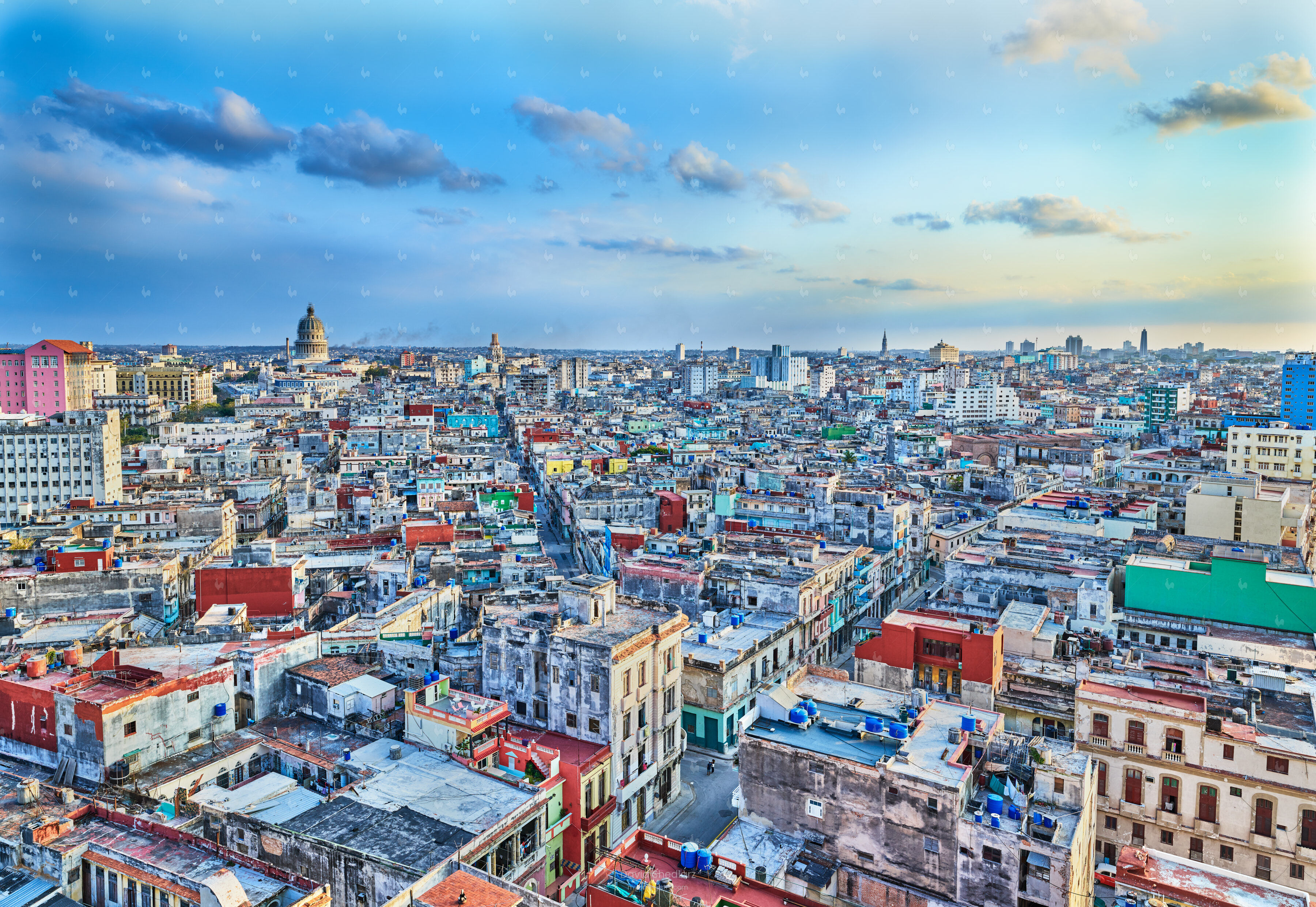 Havana at Dusk, Cuba 2017