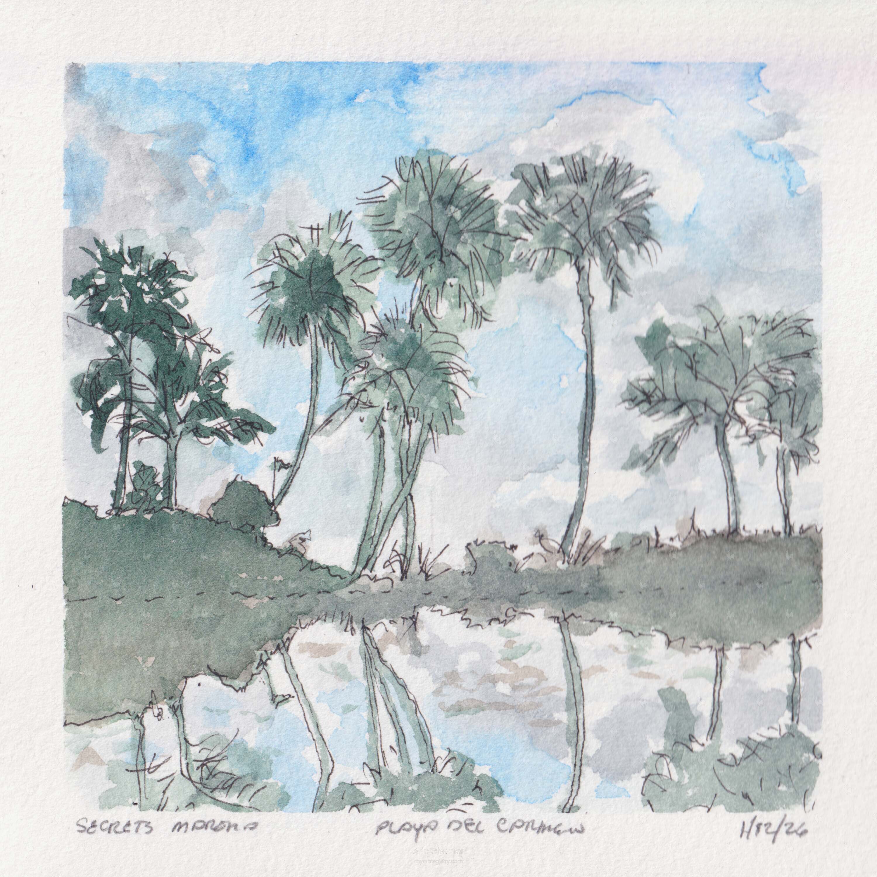 Beneath the Palms