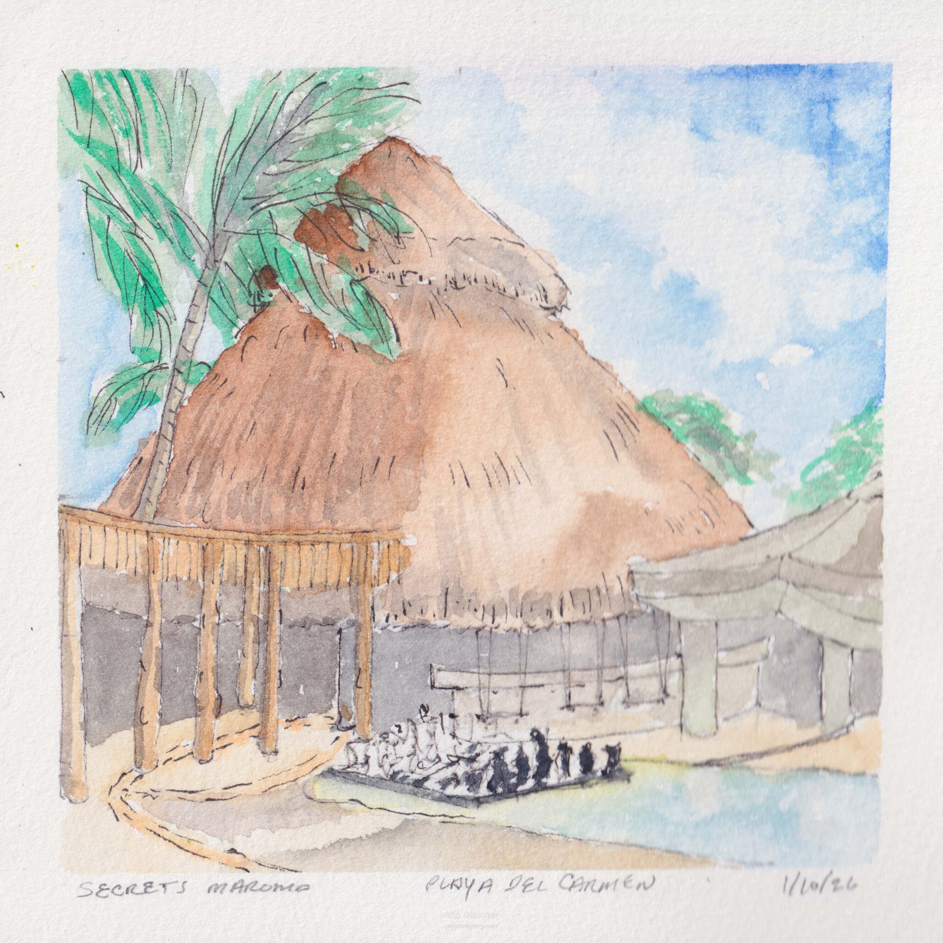 Under the Palapa