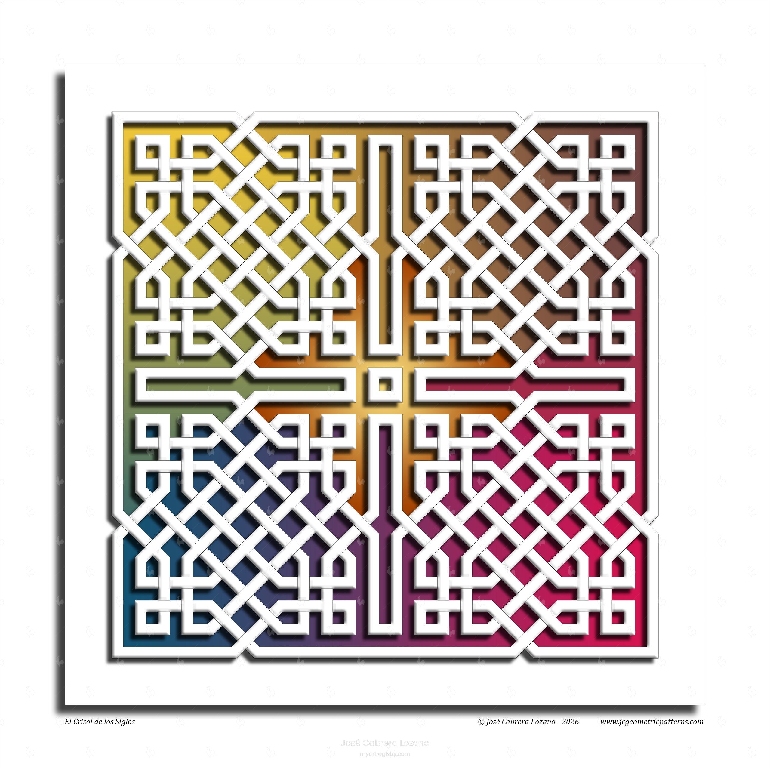 The Crucible of Centuries 50x50 cm