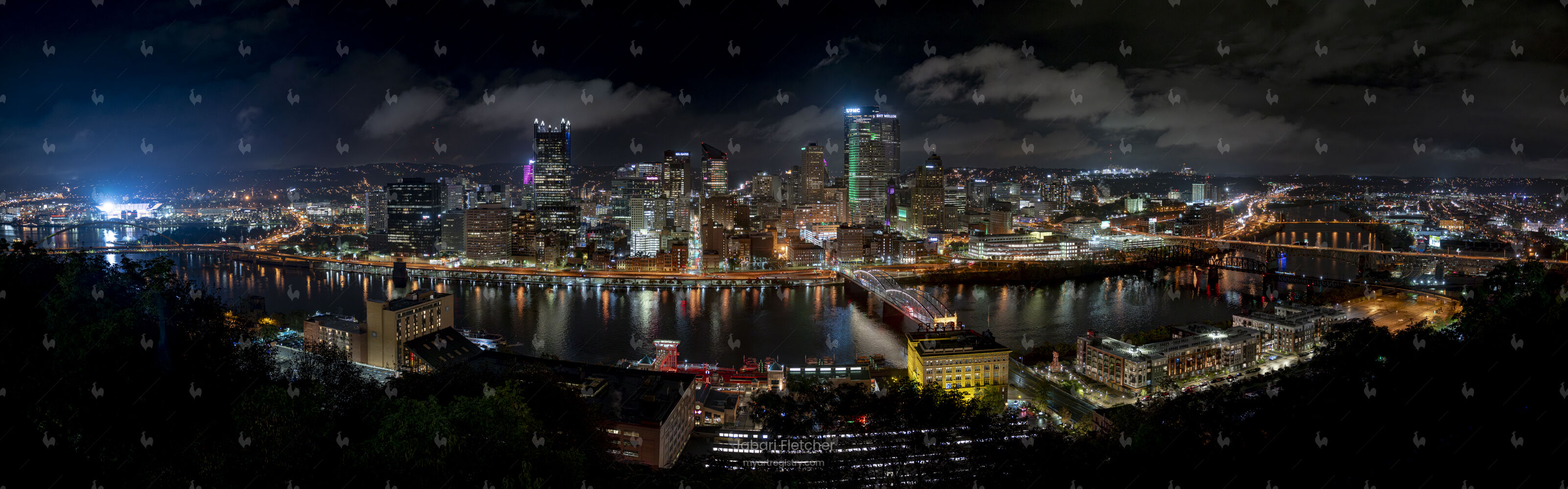 Pittsburg at Night 