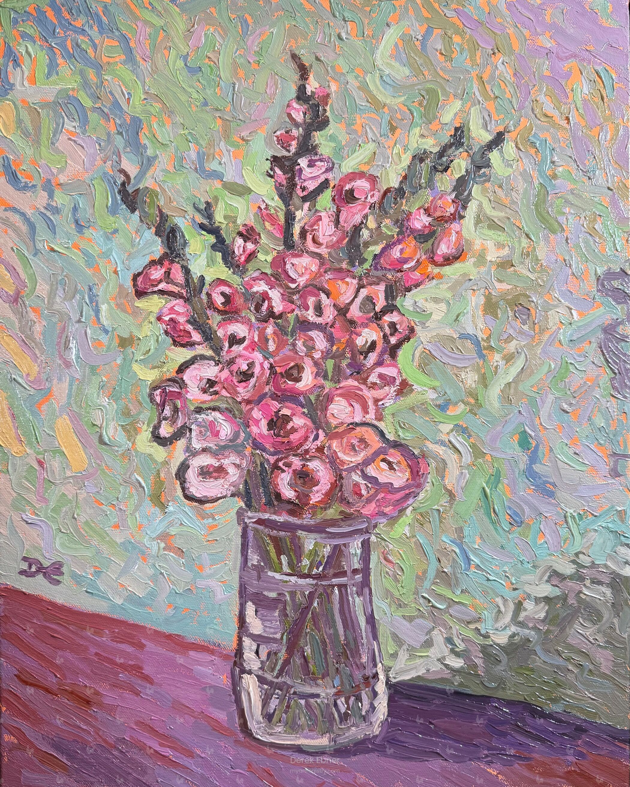 Gladiolus In A Vase #920,431