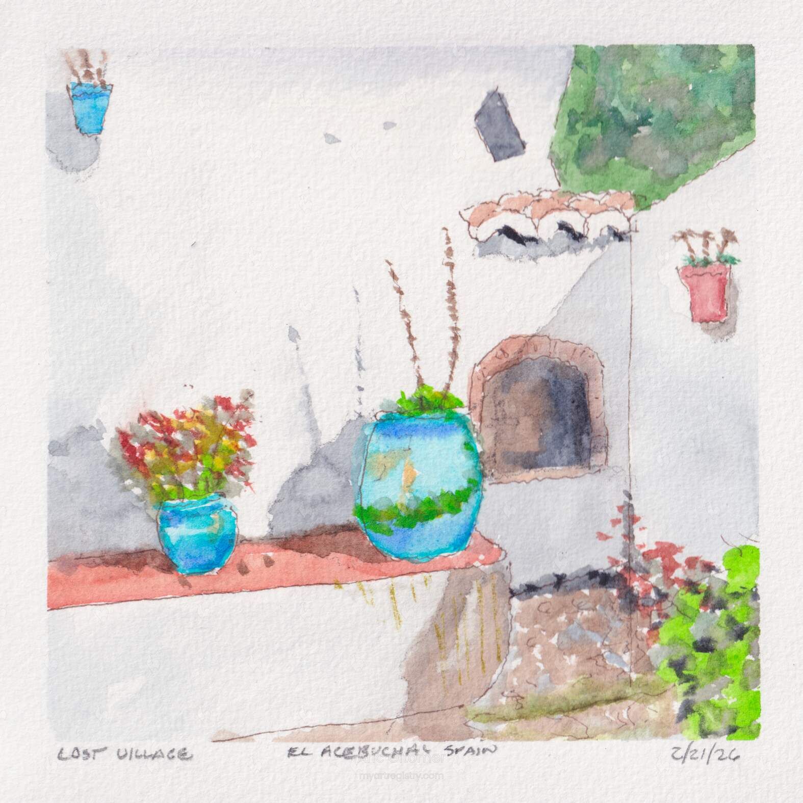 Courtyard in El Acebuchal