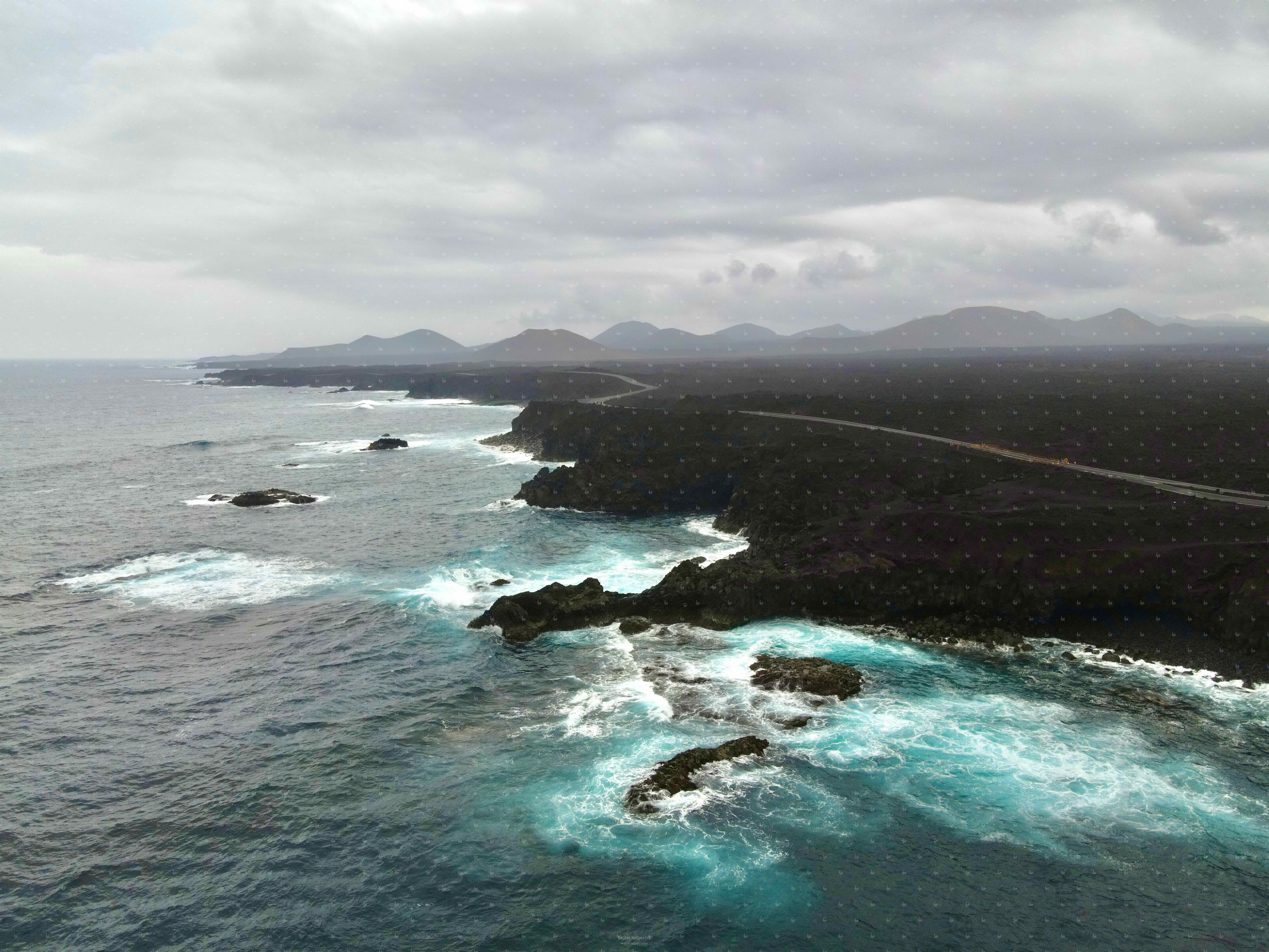 Coastline of Lanzarote