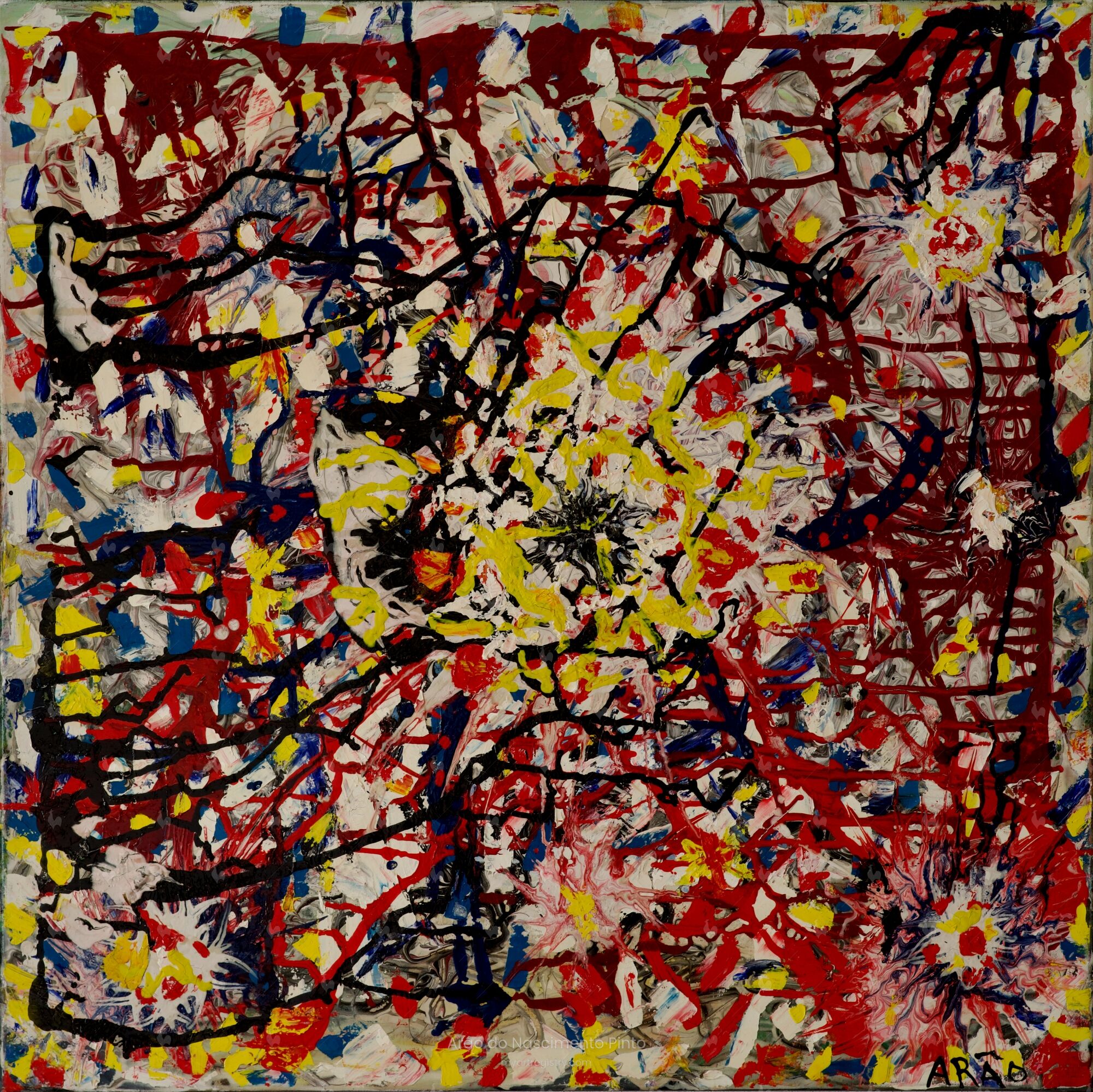 EXPLOSION DER FARBE