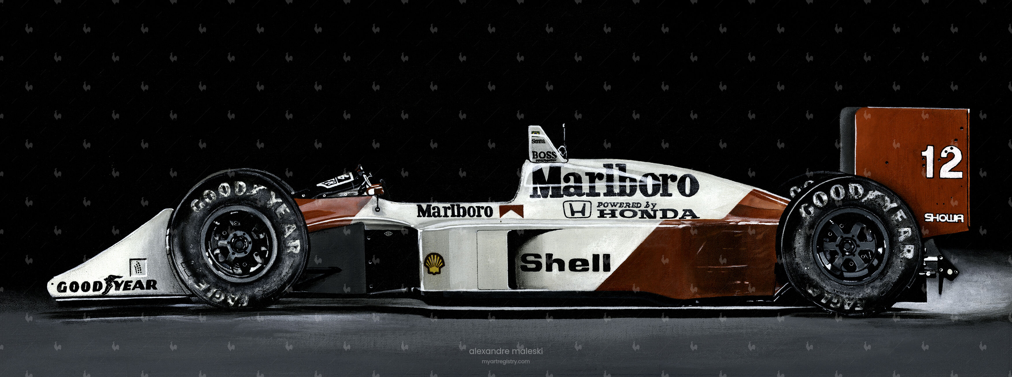 McLaren MP4/4 1988 Ayrton Senna