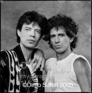 Mick and Keith Montserrat 1989