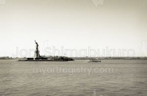 View from Staten Island Ferry Crossing in May