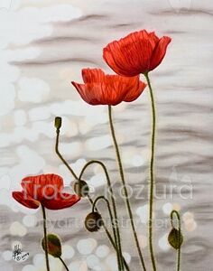 Three Poppies
