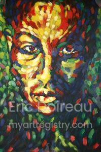 Visage de femme