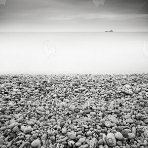 Rounded Small Stones Beach