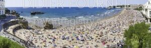GRANDE PLAGE DE BIARRITZ - AOUT 2009