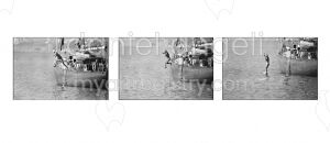Triptyque - Saint-Jean-Cap-Ferrat - 1977 - Giovanni Agnelli, le plongeon