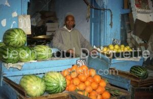 Marocco, Rabat, Traditional fruit stalls