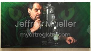 The Mysterious Absinthe Drinker