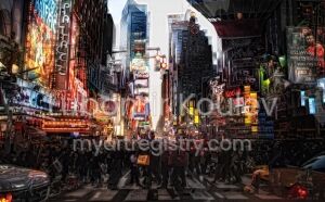 Festive Time at Time Square