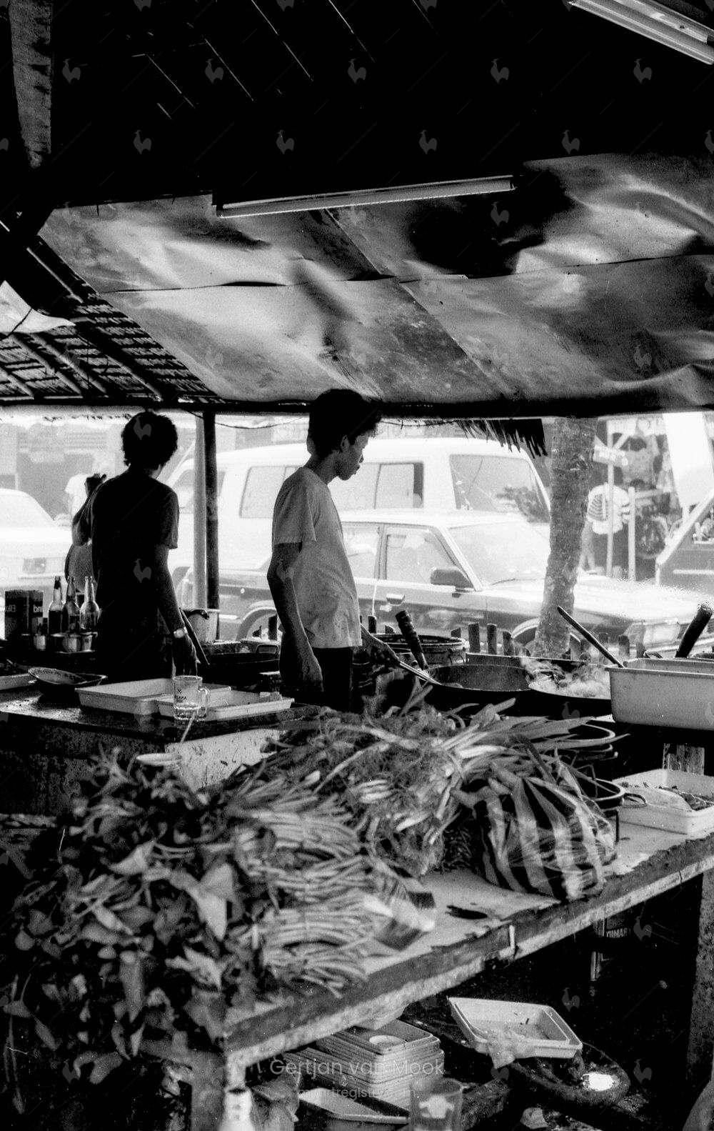 Hawker. Djakarta, Indonesia. (Street Food)