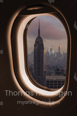 „Kinda New York/Airplane over Manhattan“, No. 19/20, 2021
