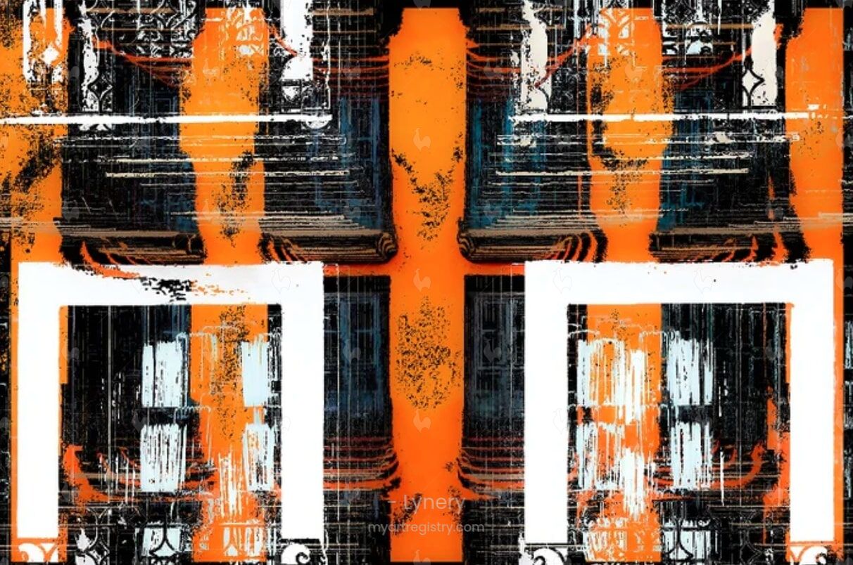 Orange Wall By Cosmophonique 1 of 150