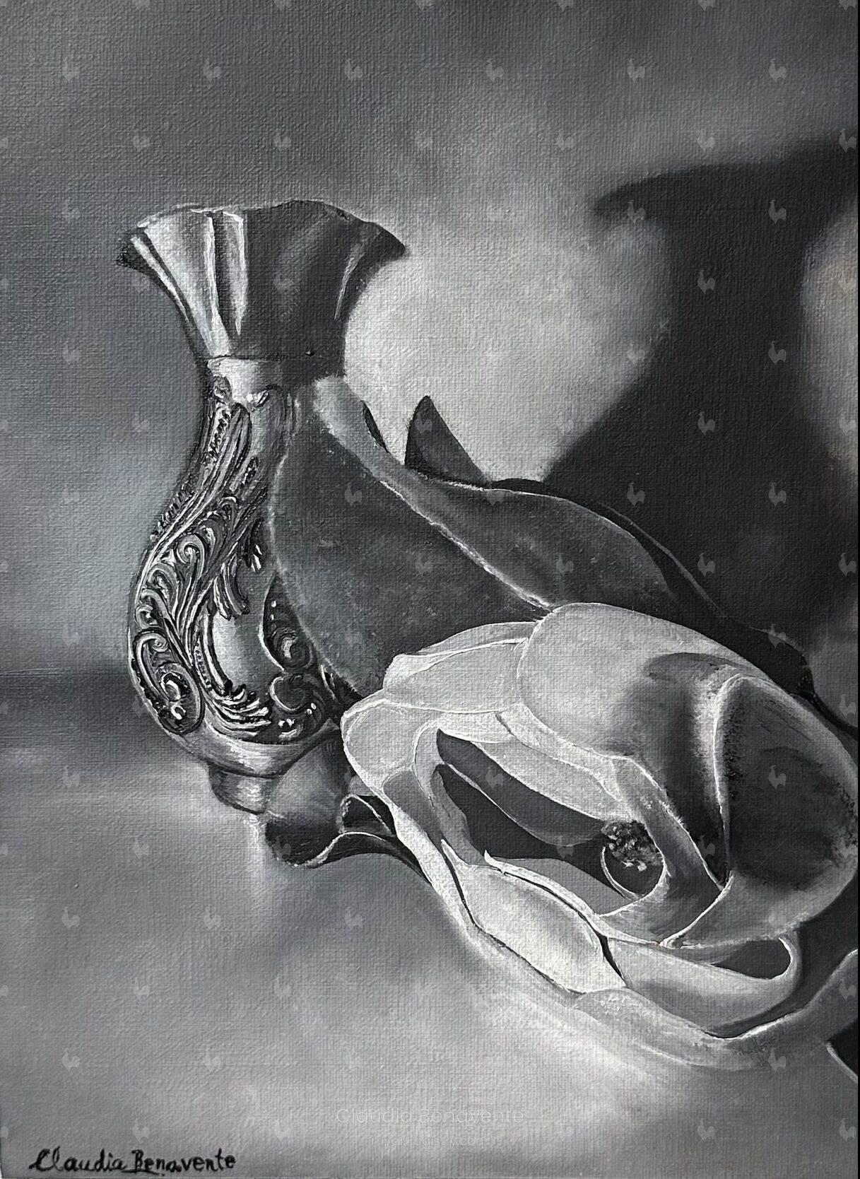 Grisaille Still Life 1