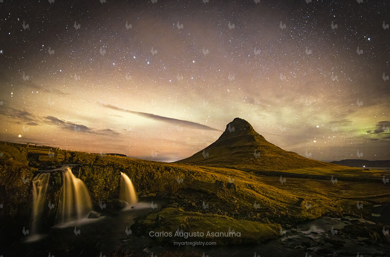 Night in Kirkjufell