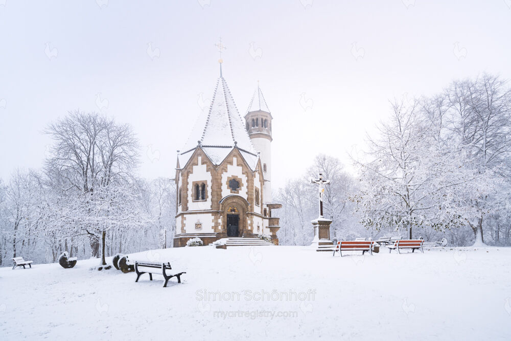 Letzenbergkapelle im winterlichen Kleid