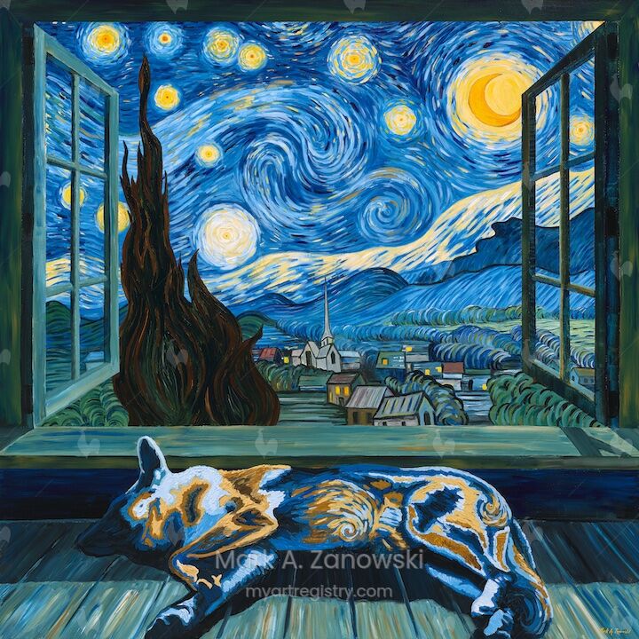 Starry Night – Maisy at Rest – 2023 – MVG Series No. 16 