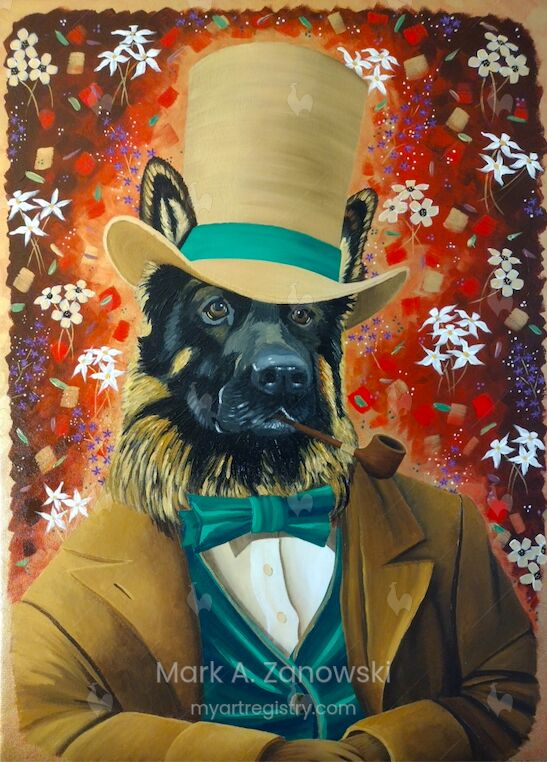 Mr. Manchego, His Pipe, and His Magnificent Golden Top Hat - 2025