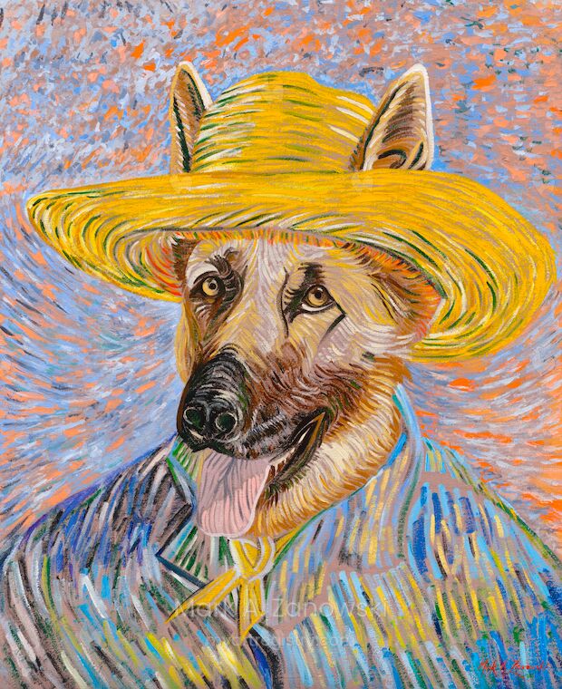 Maisy in a Straw Hat - 2022 - MVG Series No. 1