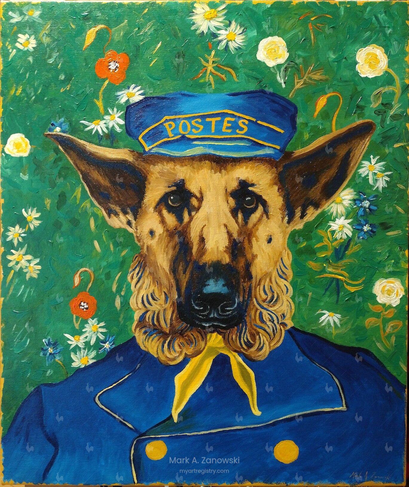 Portrait of the Postman Maisy - 2022 - MVG Series No. 8
