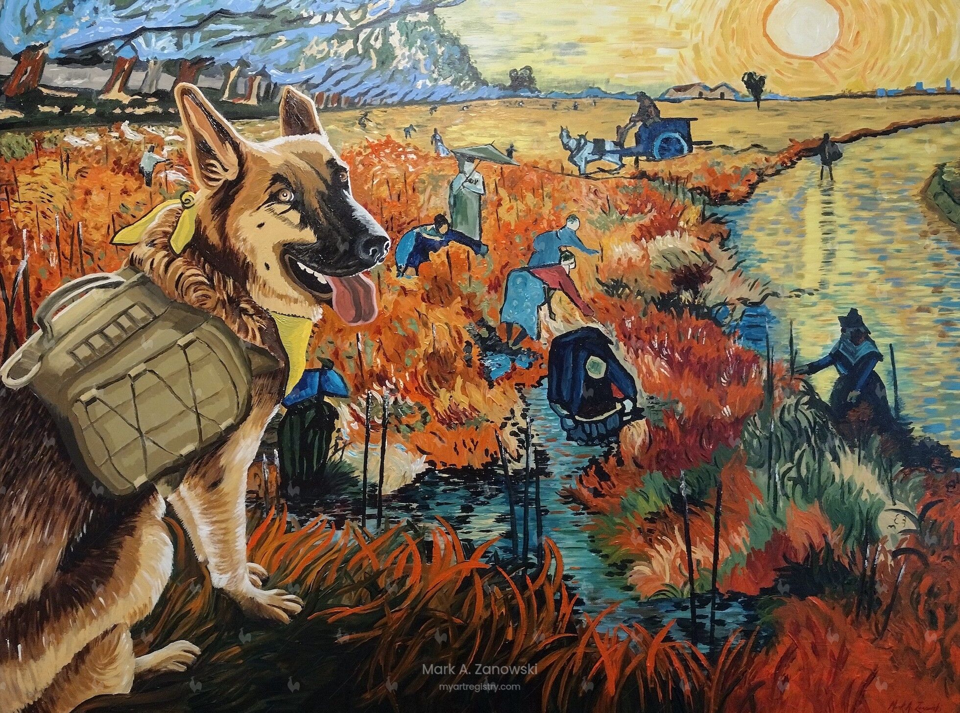 Maisy Visits the Red Vineyards – 2022 – MVG Series No. 3