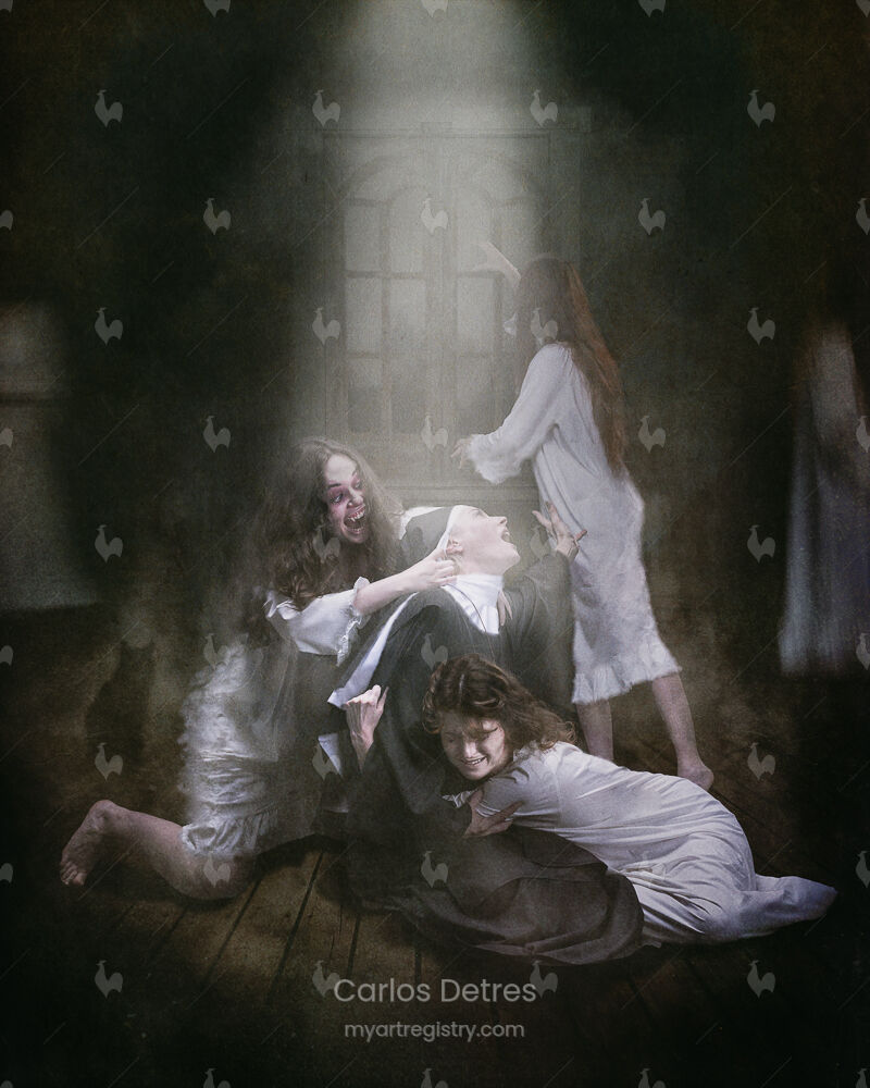 The Casket Girls No. 1 -- 16x20