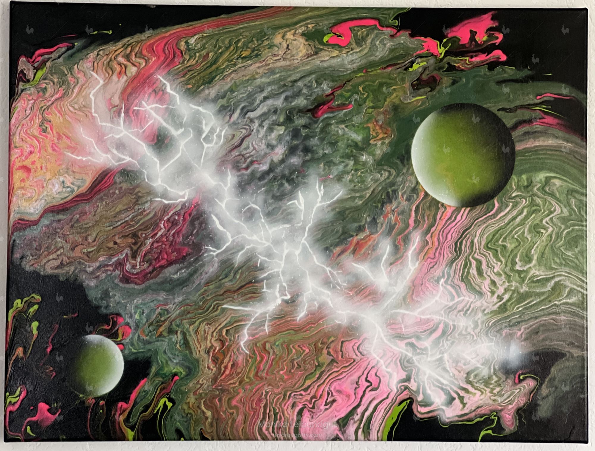 Entladung in der Galaxy