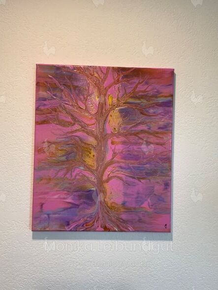 Baum in Rosa