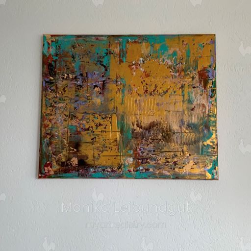 Türkis/Gold 1