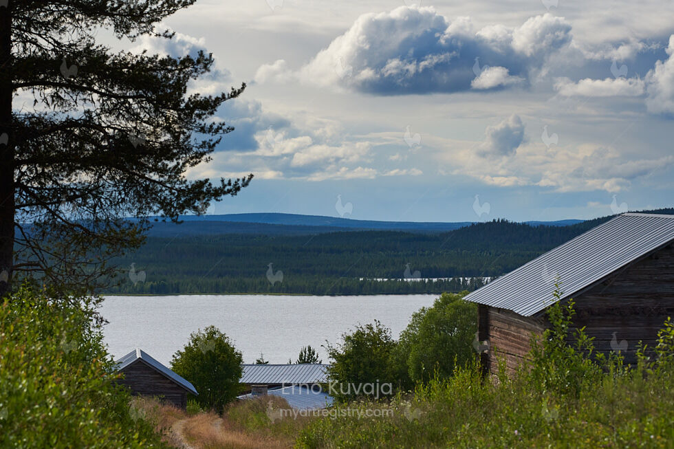 Farm on a Lake