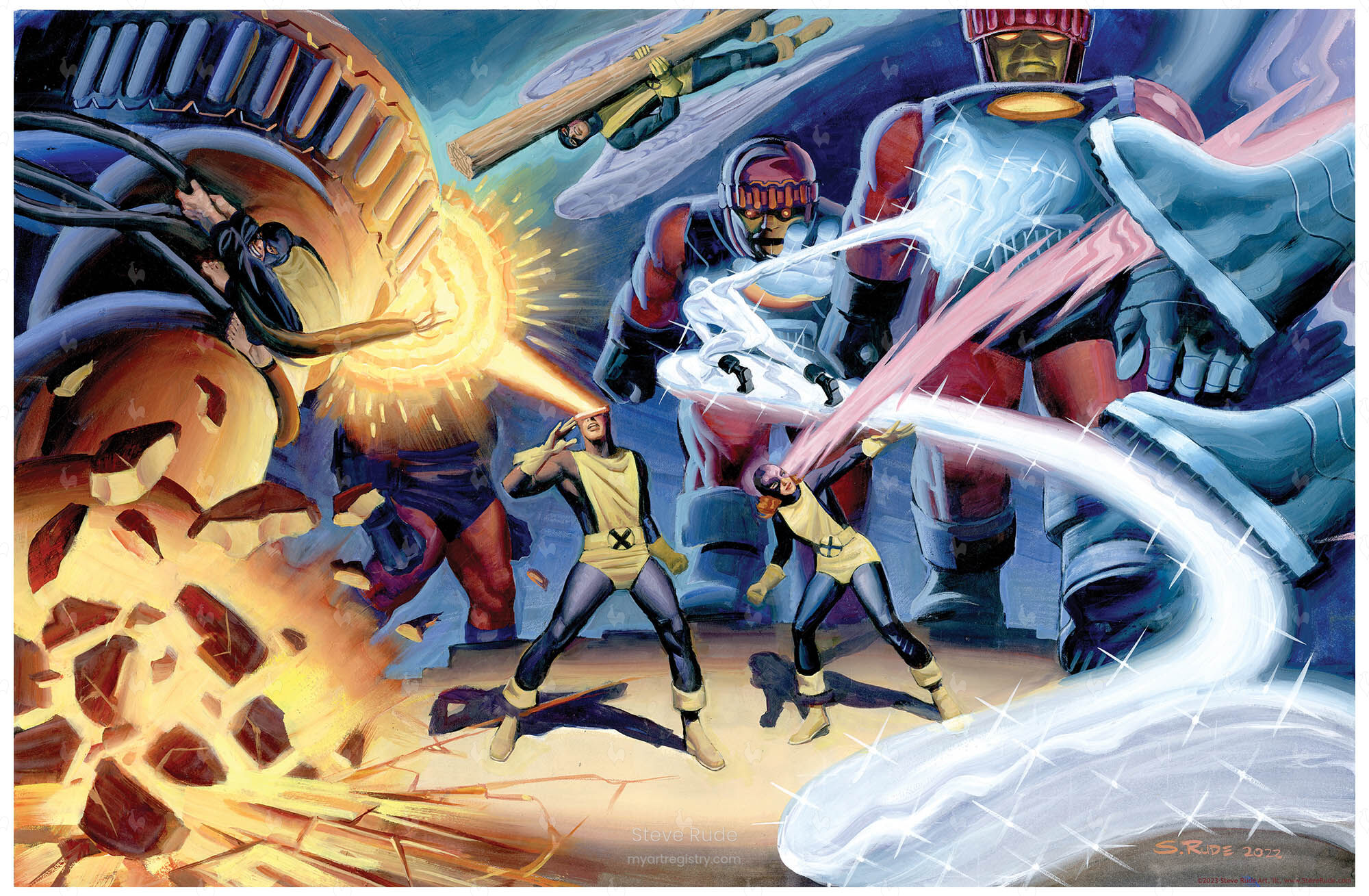 X-Men vs Sentinels