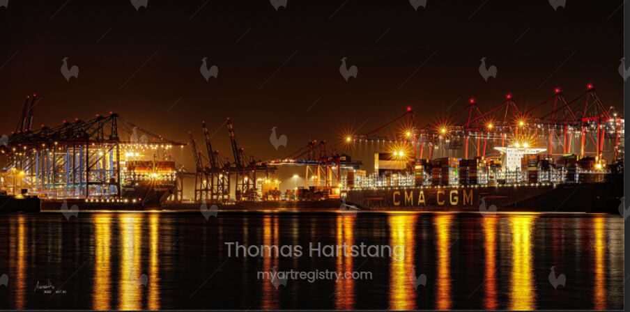Photography: Hamburger Hafen Burchardkai IV / reg. size