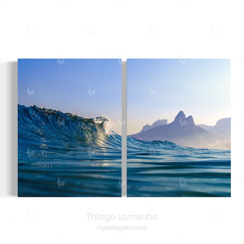 Ondinha Quebrando + Morro Dois Irmãos 